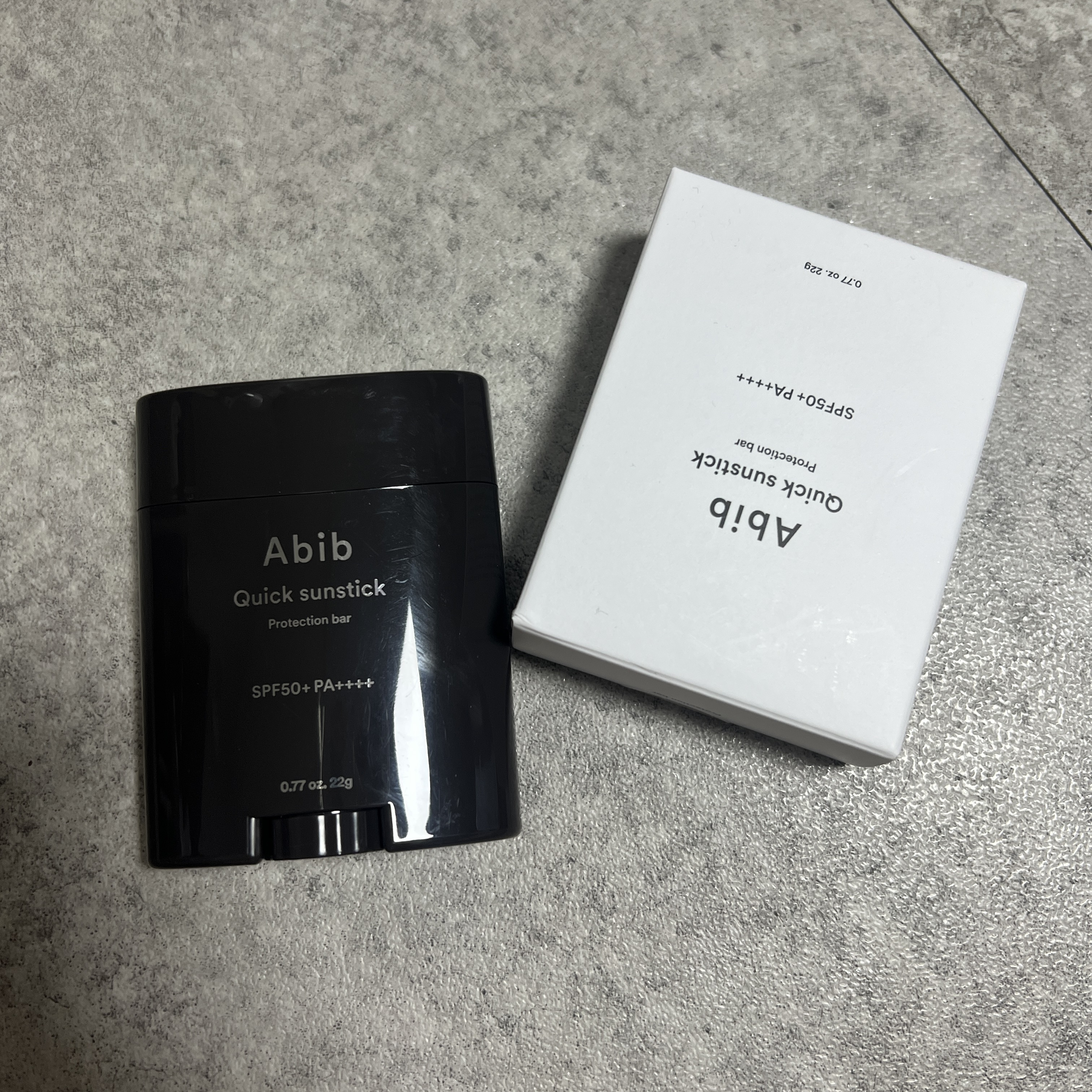 クイック サンスティック プロテクションバー/Abib /日焼け止めスティックを使ったクチコミ（1枚目）