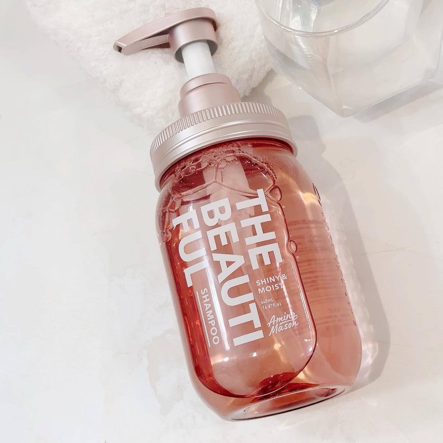 シャイニー&モイスト シャンプー/ヘアトリートメント/アミノメイソン/市販シャンプーを使ったクチコミ(4枚目)