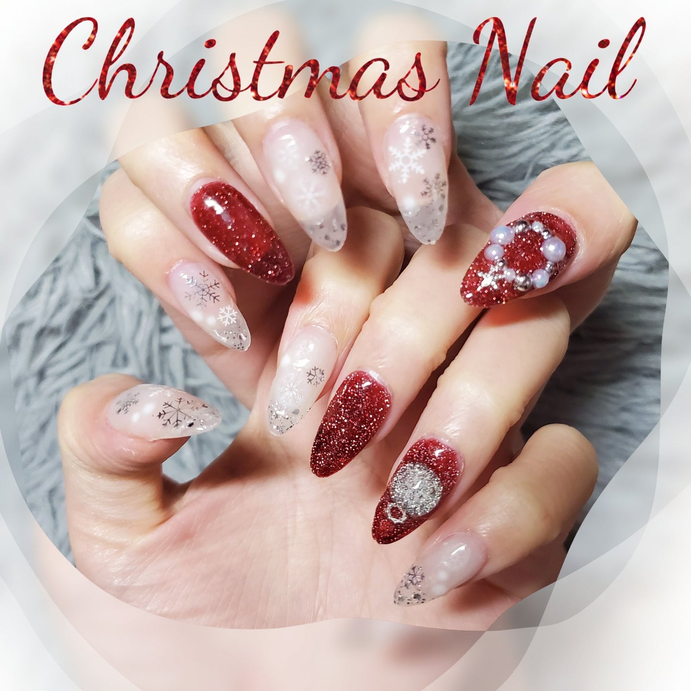 ネイルシール/DAISO/ネイルシールを使ったクチコミ(1枚目)