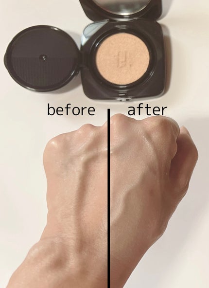 レイヤリングフィット グロークッションEX/TFIT/クッションファンデーションを使ったクチコミ(5枚目)