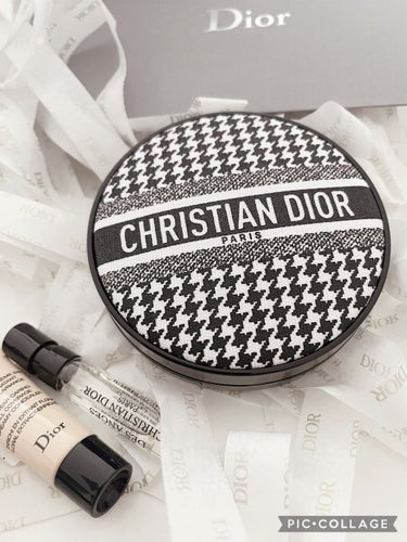 【旧】ディオールスキン フォーエヴァー クッション 0N ニュートラル  <ニュー ルック エディション> （生産終了）/Dior/クッションファンデーションを使ったクチコミ（1枚目）