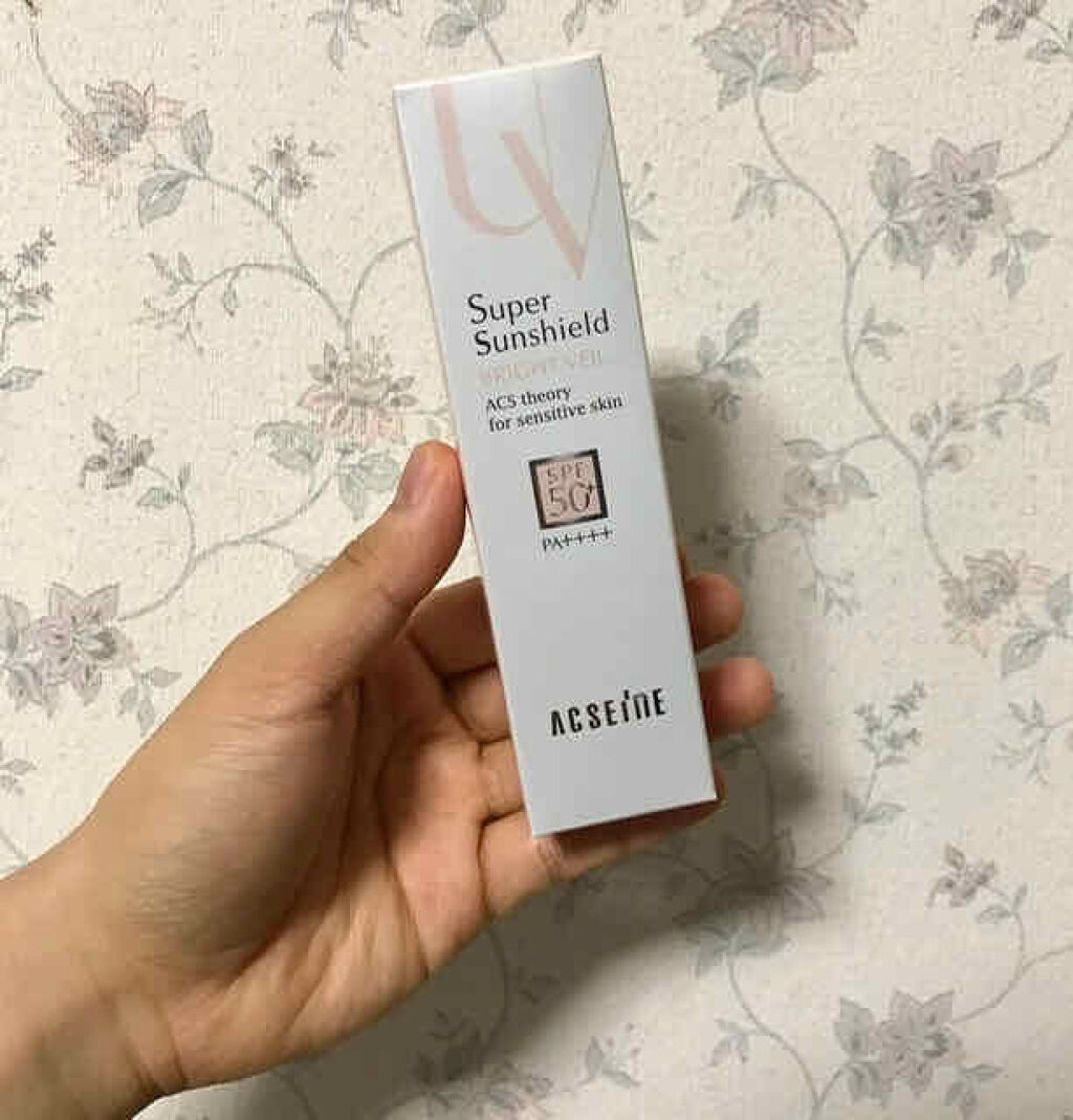 スーパーサンシールド ブライトヴェール/ACSEINE/化粧下地を使ったクチコミ（2枚目）