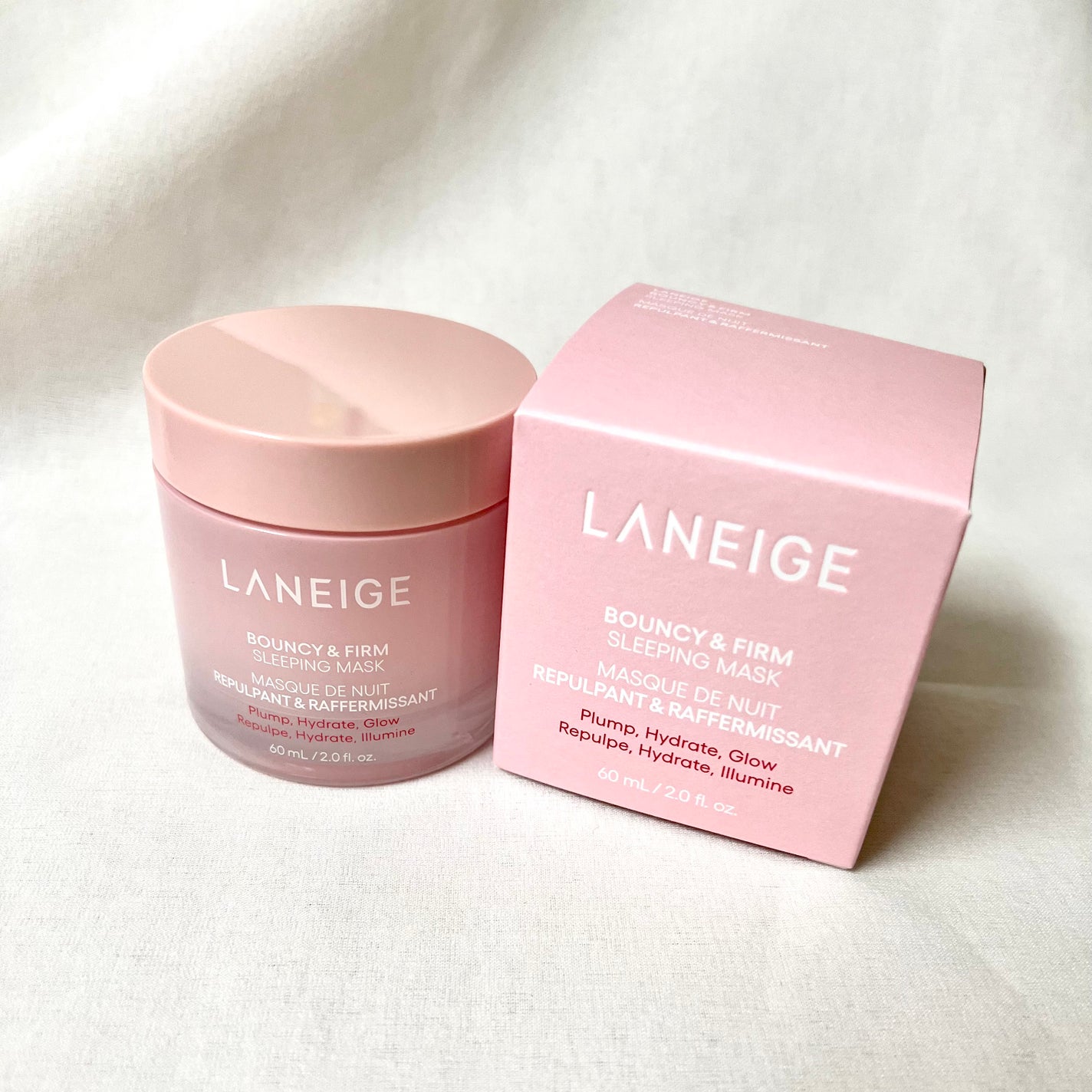 バウンシースリーピングマスク/LANEIGE/フェイスクリームを使ったクチコミ(2枚目)