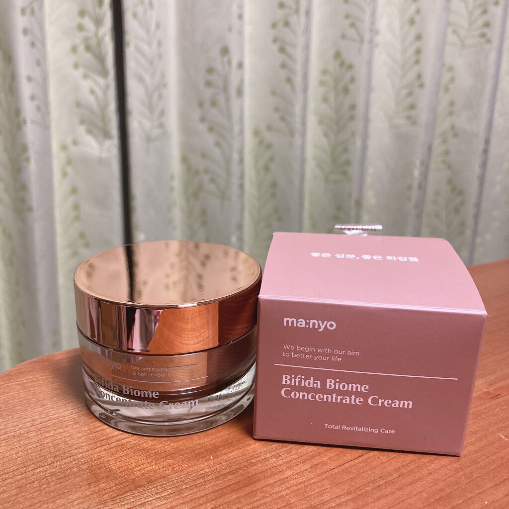 ビフィダバイオームコンセントレートクリーム/manyo/フェイスクリームを使ったクチコミ（1枚目）