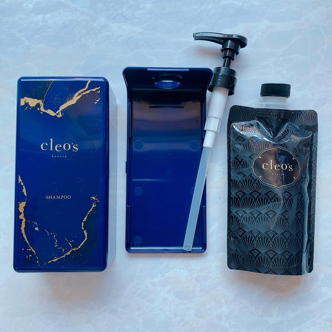 エクストラモイストシャンプー&リペアトリートメント/Cleo's Beauté/市販シャンプーを使ったクチコミ(2枚目)
