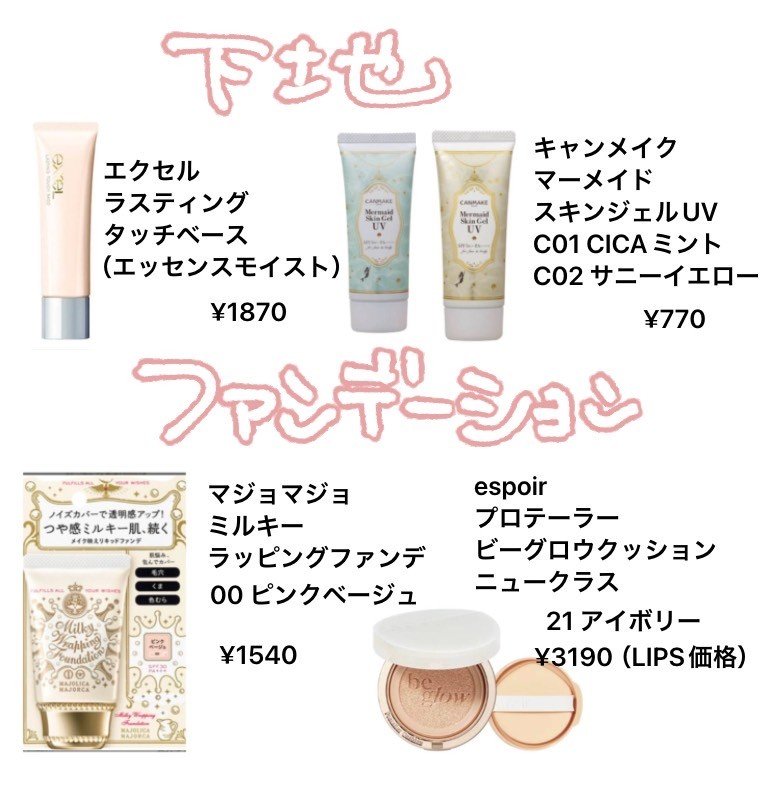 マーメイドスキンジェルUV/キャンメイク/日焼け止めジェルを使ったクチコミ（2枚目）