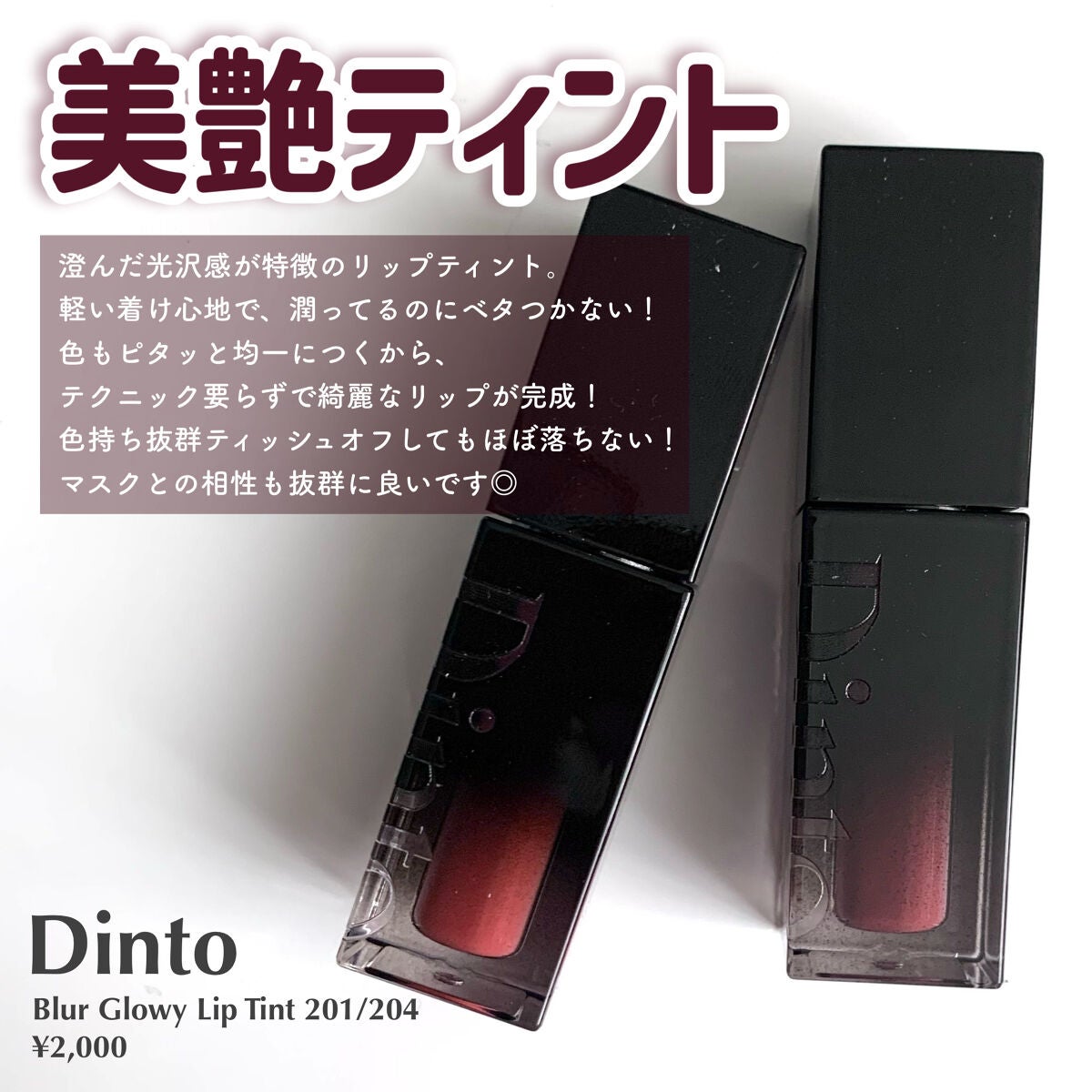 ブラーフィニシュシャドウパレット/Dinto/アイシャドウパレットを使ったクチコミ(2枚目)