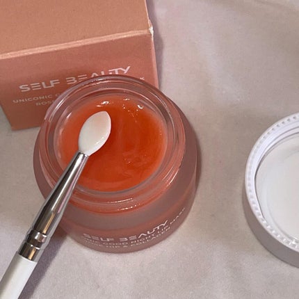 ユニコーングッドナイトリップマスク ローズヒップ&コラーゲン/SELF BEAUTY/リップマスクを使ったクチコミ(2枚目)