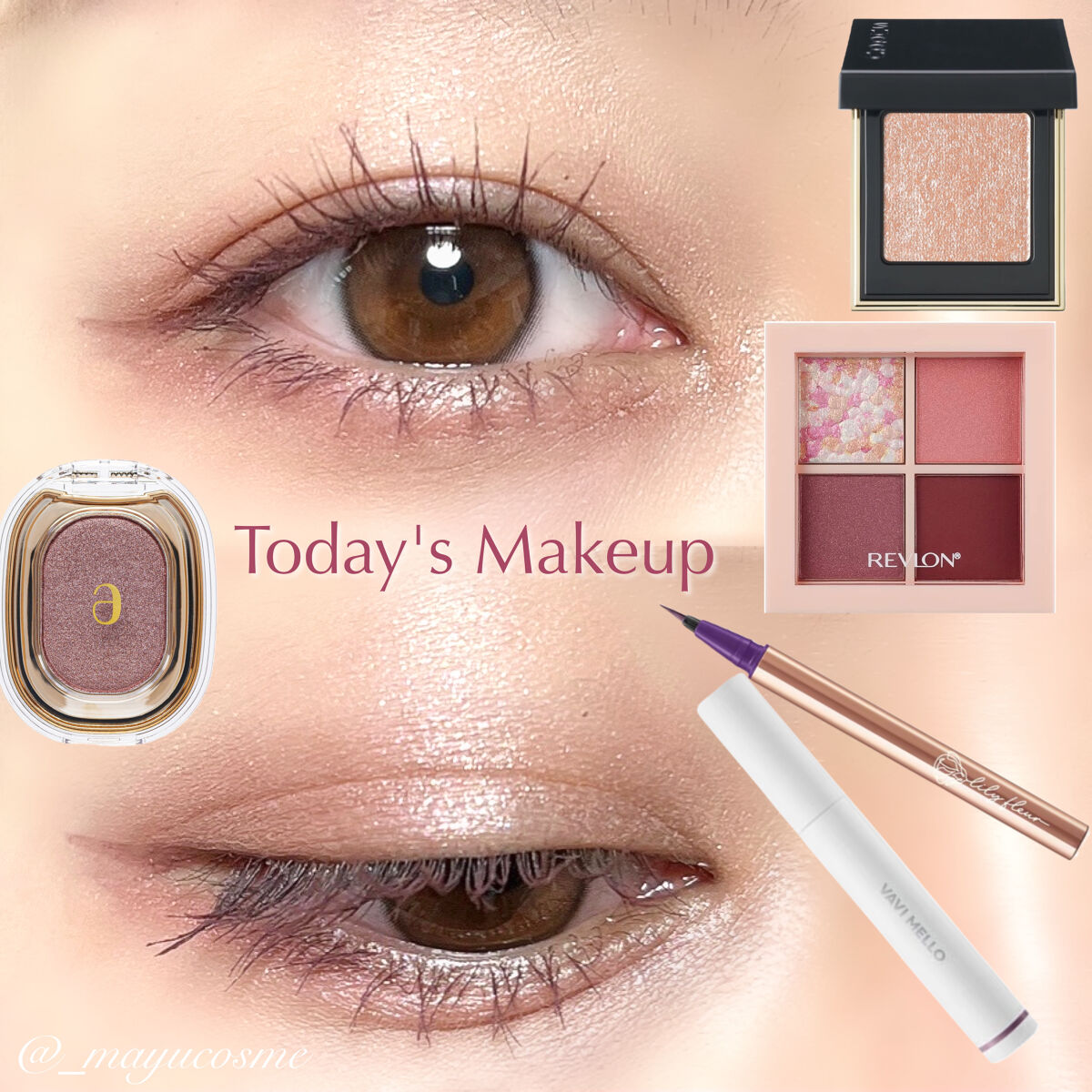 [VAVI MELLO] ムードメイカーカラーマスカラ 04　アドラブル(04 ADORABLE)/VAVI MELLO/マスカラを使ったクチコミ（1枚目）