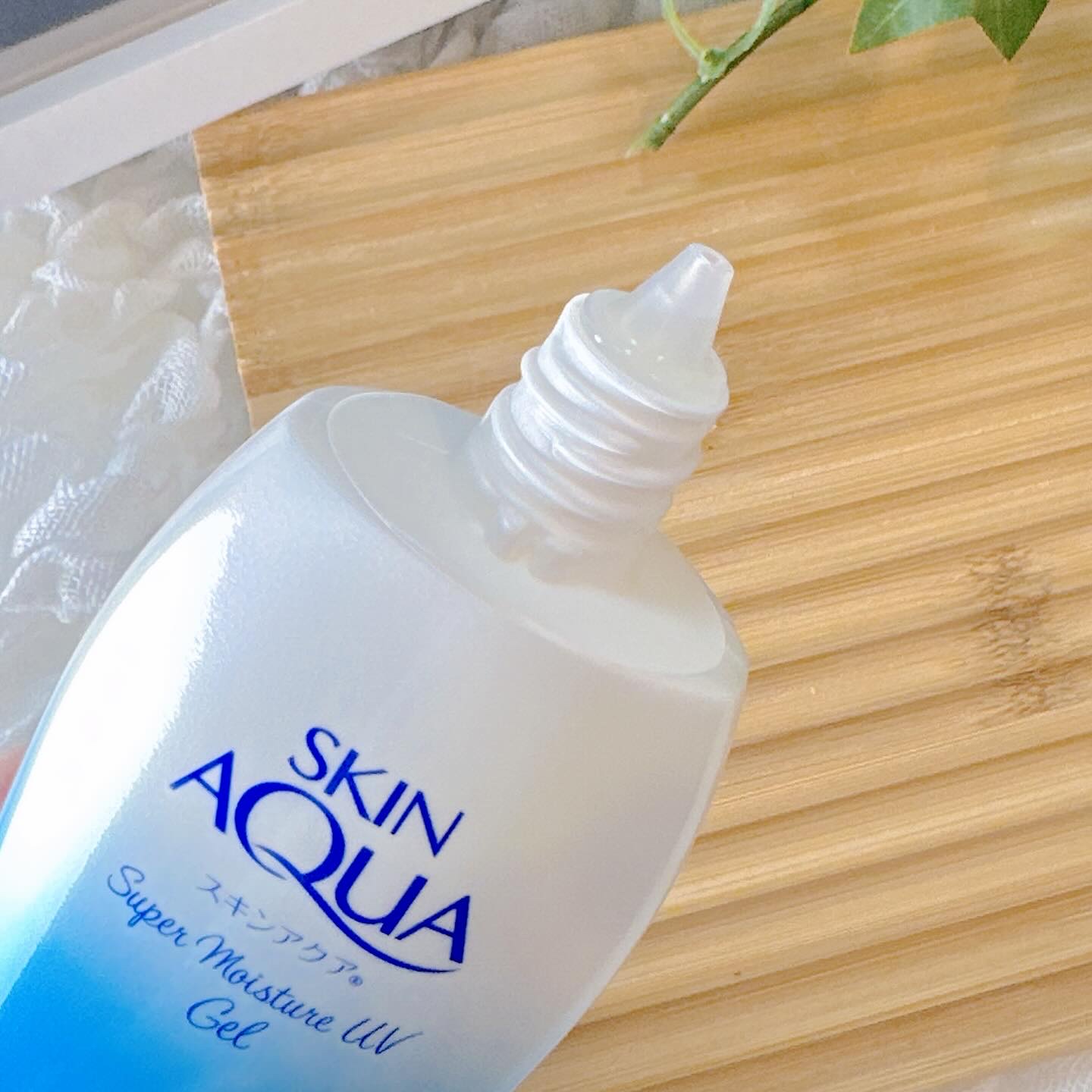 スキンアクア スーパーモイスチャージェル/スキンアクア/日焼け止めジェルを使ったクチコミ（2枚目）