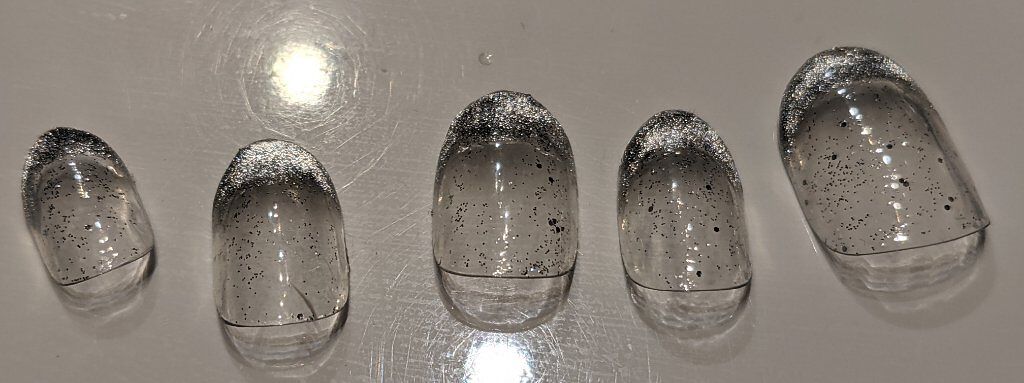 ジェルネイル（ライト対応）/セリア/ジェルネイルを使ったクチコミ（3枚目）