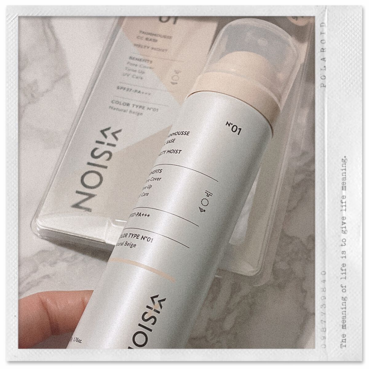 シンムース CCベース M/VIVISION/CCクリームを使ったクチコミ（1枚目）