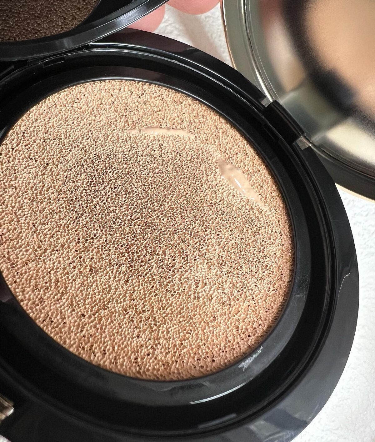 キル カバー フィクサー クッション 02 ランジェリー/CLIO/クッションファンデーションを使ったクチコミ（3枚目）