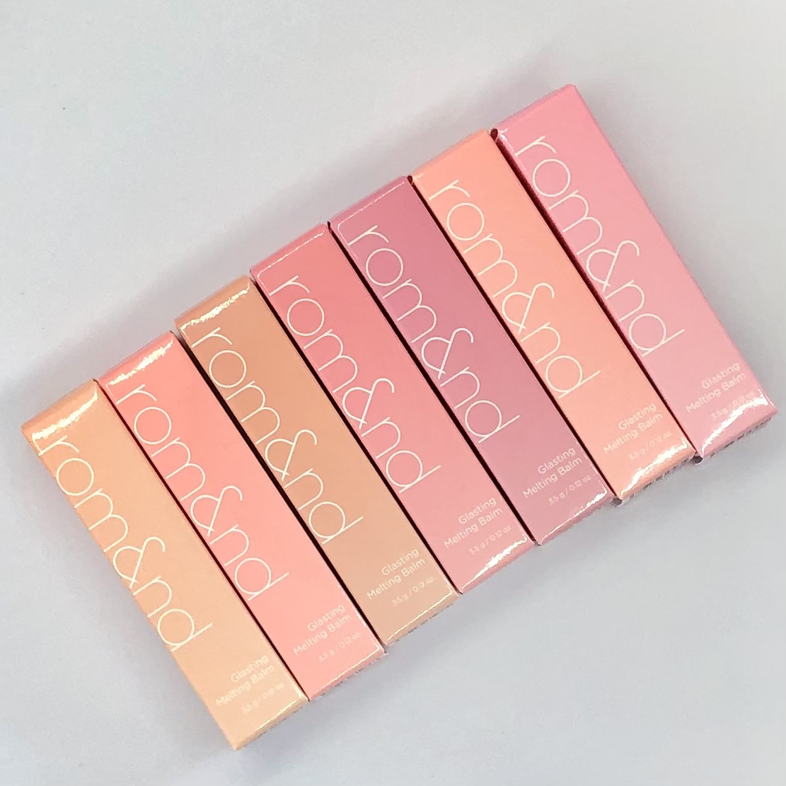 グラスティングメルティングバーム/rom&nd/リップバームを使ったクチコミ（2枚目）