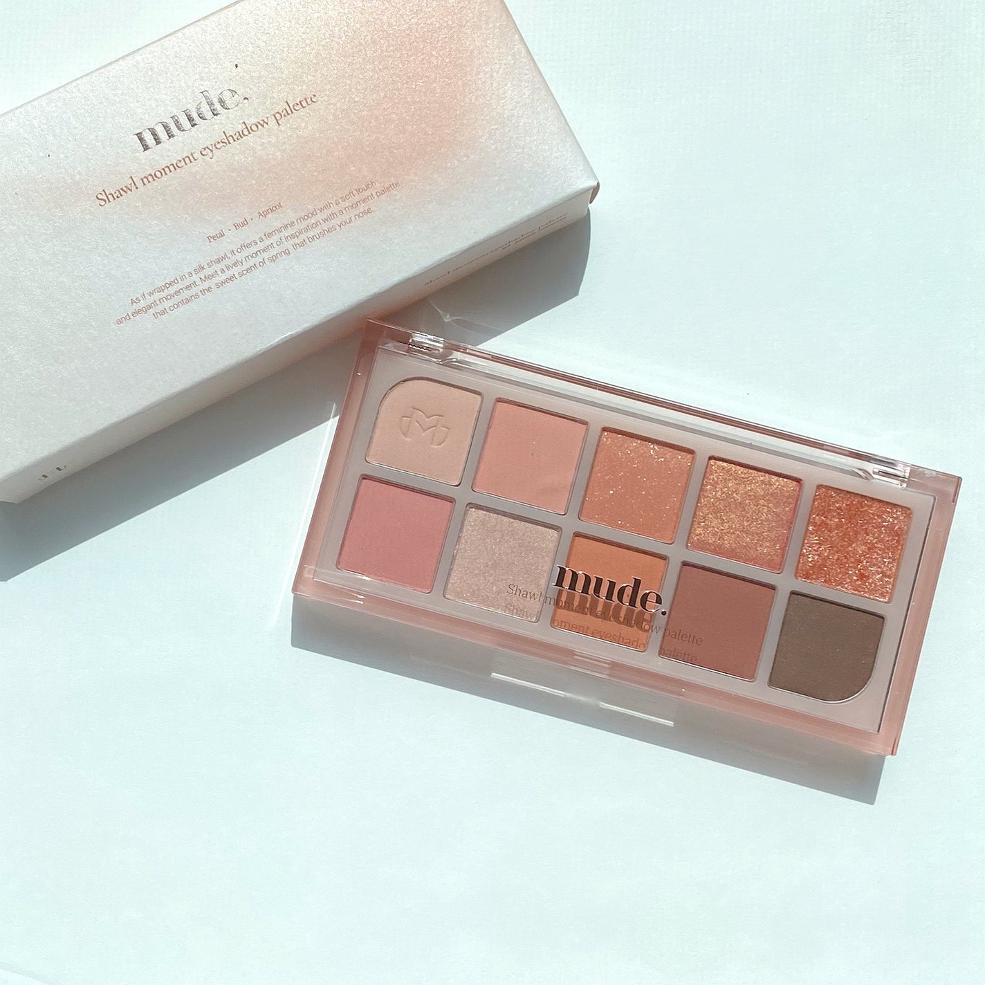 MDショールモーメント アイシャドウパレット/mude/アイシャドウパレットを使ったクチコミ(2枚目)