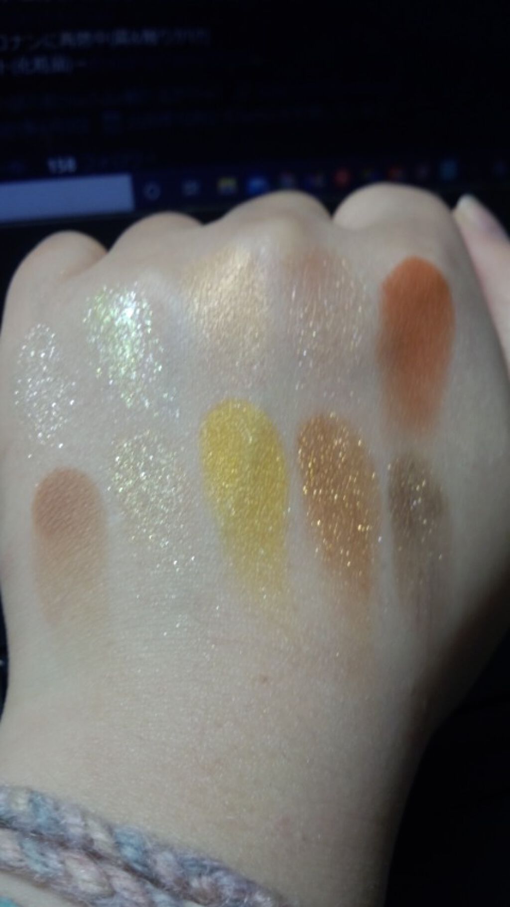 マッチャ ジェノワーズ アイ パレット /shu uemura/アイシャドウパレットを使ったクチコミ(4枚目)