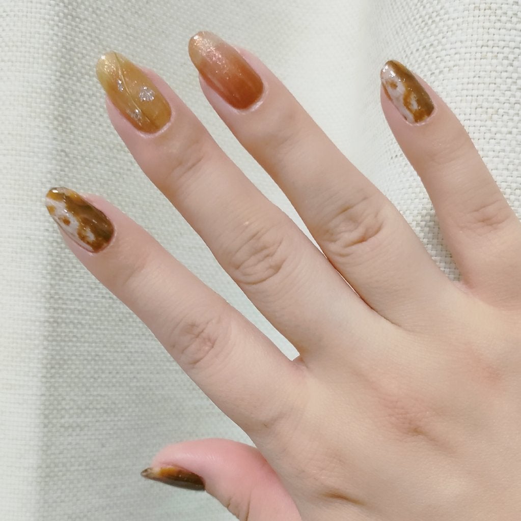 リアルジェルネイルシール/BEAUTY AVENUE/ネイルシールを使ったクチコミ(2枚目)