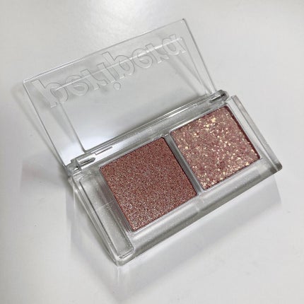 デュオ ポケット グリッター シャドウ/PERIPERA/アイシャドウパレットを使ったクチコミ(3枚目)