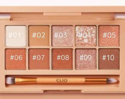 プロ アイ パレット/CLIO/アイシャドウパレットを使ったクチコミ(2枚目)