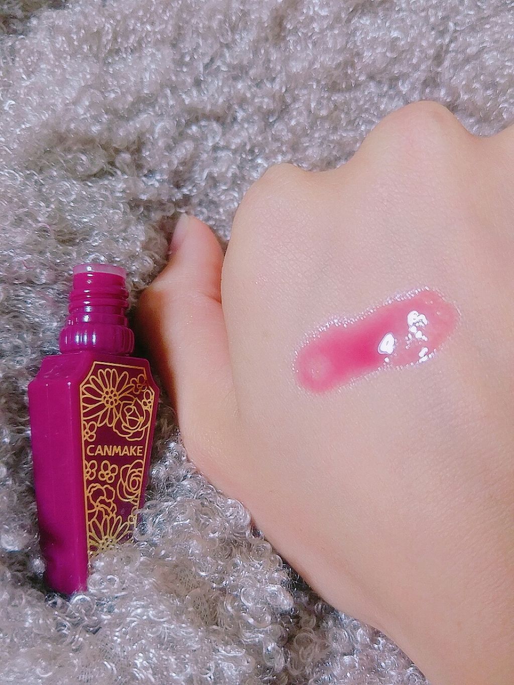 リップティントシロップ/キャンメイク/リップティントを使ったクチコミ(2枚目)