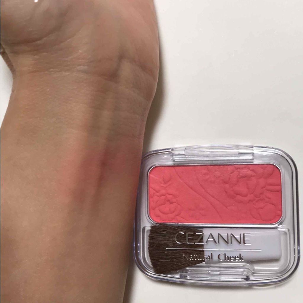 ナチュラル チークN/CEZANNE/パウダーチークを使ったクチコミ(1枚目)
