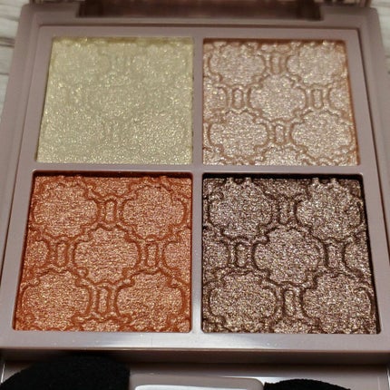 グロッシーリッチ アイズ N OR-2 ブラウニッシュオレンジ系/Visée/アイシャドウパレットを使ったクチコミ(2枚目)