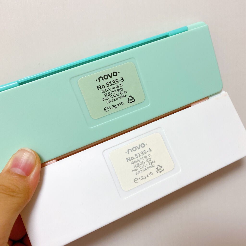 プレイカラーアイズ/NOVO/アイシャドウパレットを使ったクチコミ(2枚目)