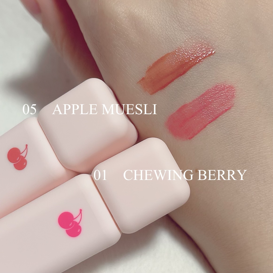 チューインガムベルベットティント/KIRSH(キルシー)/リップティントを使ったクチコミ（2枚目）