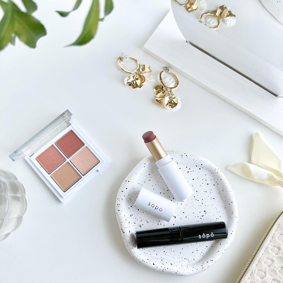 カラーマスカラ 11 メタリックラベンダー/sopo/マスカラを使ったクチコミ（2枚目）