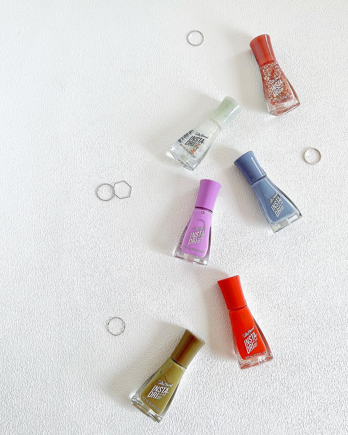 インスタドライ ネイルカラー/サリーハンセン/オールインワンネイルを使ったクチコミ（1枚目）