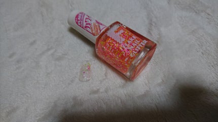 セリア ATフレークネイルグリッター/セリア/マニキュアを使ったクチコミ(1枚目)