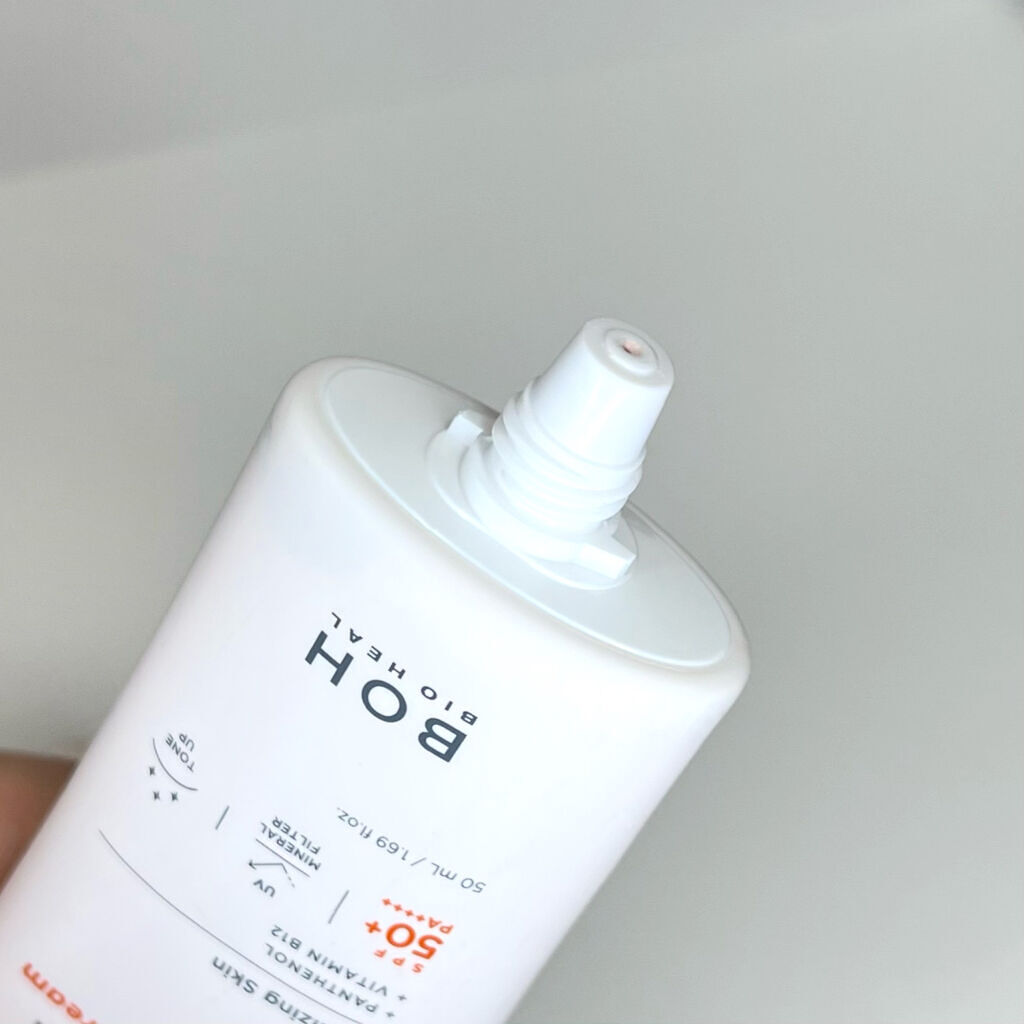 ビタミントーニングサンクリーム/BIOHEAL BOH/日焼け止めクリームを使ったクチコミ（3枚目）