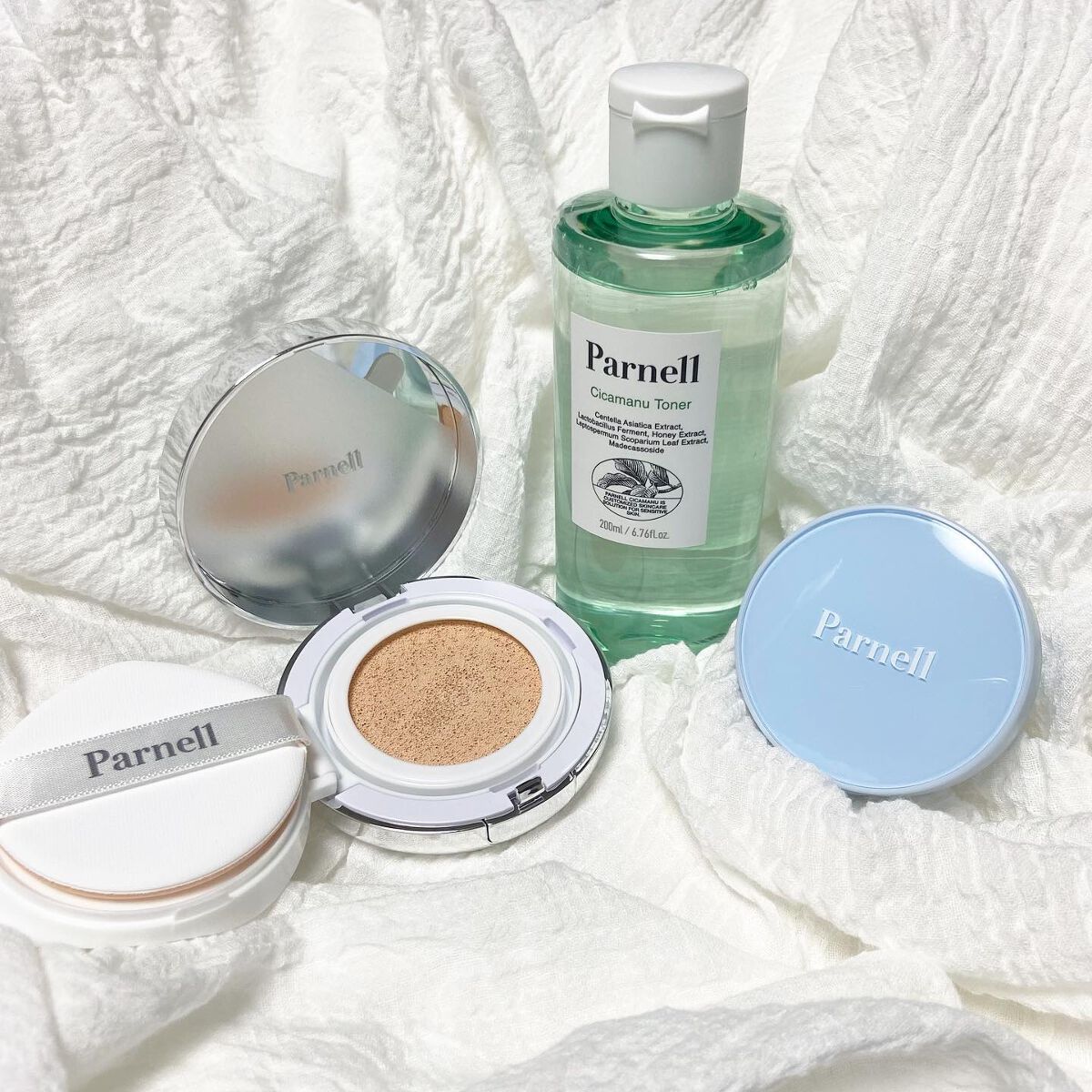 シカマヌ　セラム　クッションファンデ/parnell/クッションファンデーションを使ったクチコミ（1枚目）