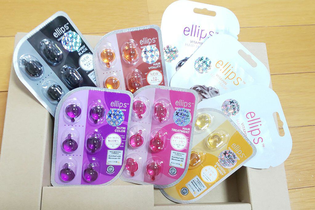 ヘアーオイル【トリートメント】/ellips/ヘアオイルを使ったクチコミ（2枚目）