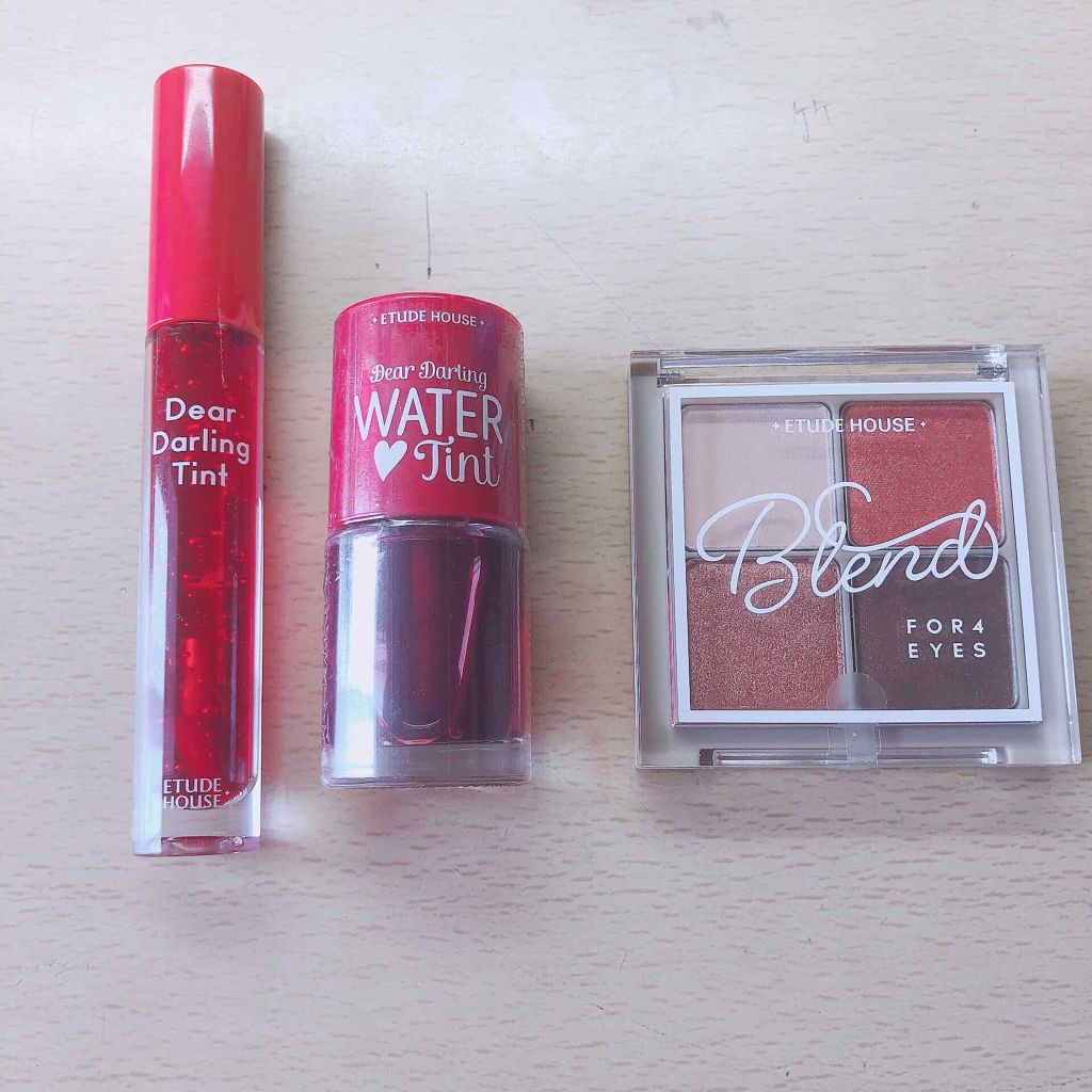 ウォーターティント/ETUDE/リップグロスを使ったクチコミ（3枚目）