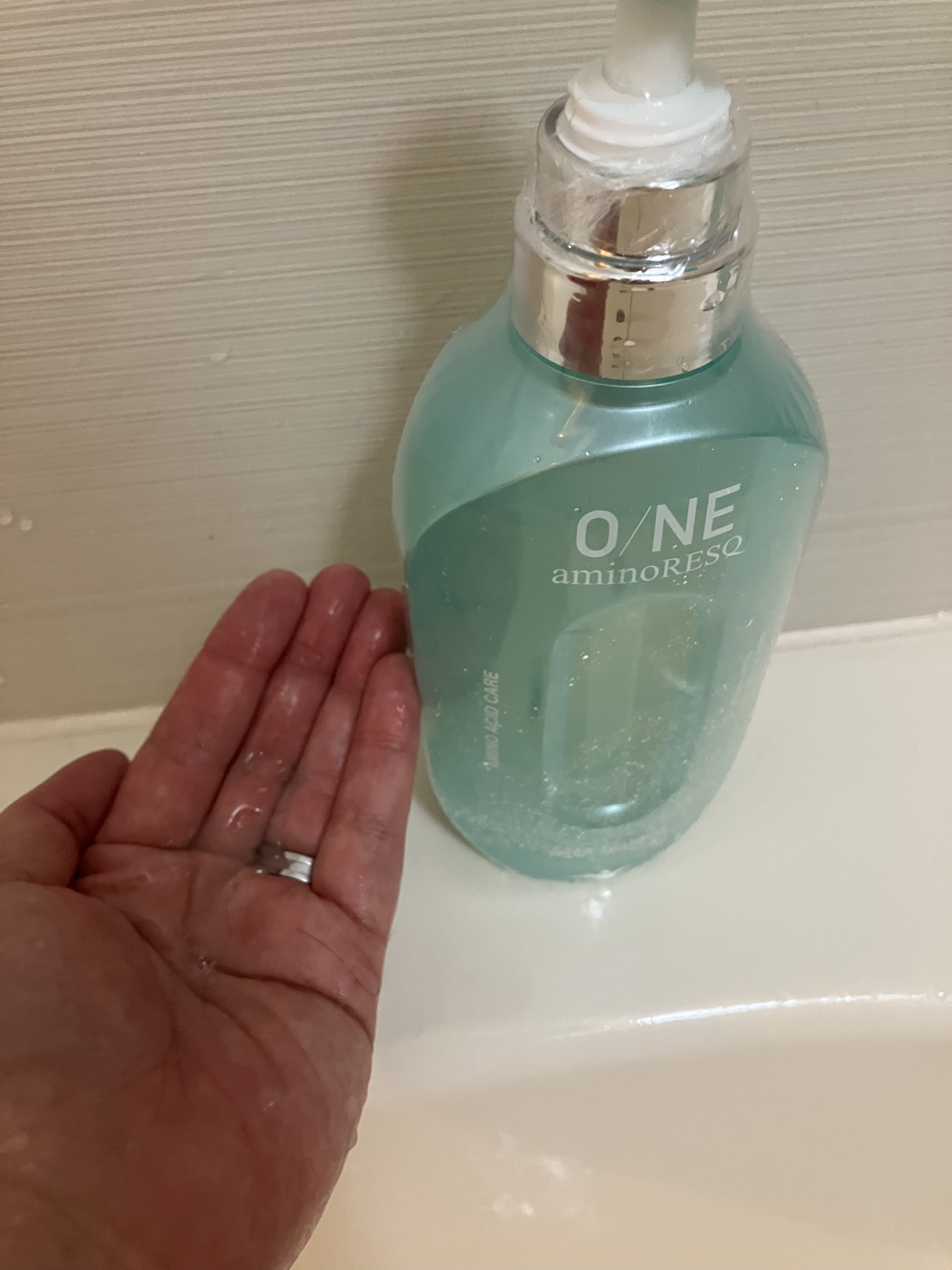 ワン アミノレスキューモイストシャンプー/トリートメント/アミノレスキュー/市販シャンプーを使ったクチコミ（3枚目）