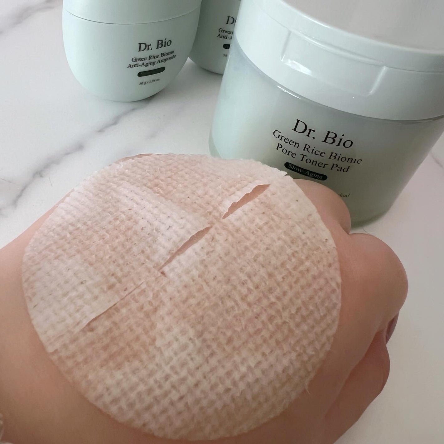 緑米バイオーム™トーンアップツヤアンプル/Dr.Bio/美容液を使ったクチコミ(5枚目)