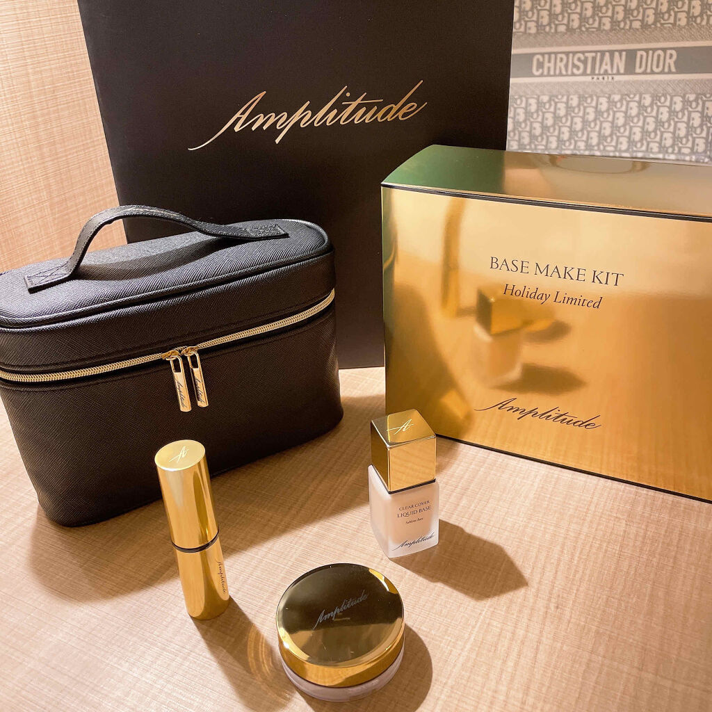 ベースメイクキット ホリデーリミテッド リキッド/Amplitude/メイクアップキットを使ったクチコミ（2枚目）