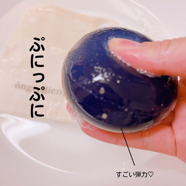 Butterfly Pea Cleansing Ball/Ongredients/洗顔石鹸を使ったクチコミ（3枚目）