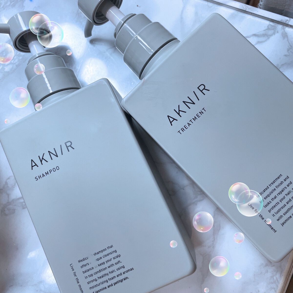 薬用ヘアシャンプー＆トリートメント/AKNIR/市販シャンプーを使ったクチコミ（1枚目）