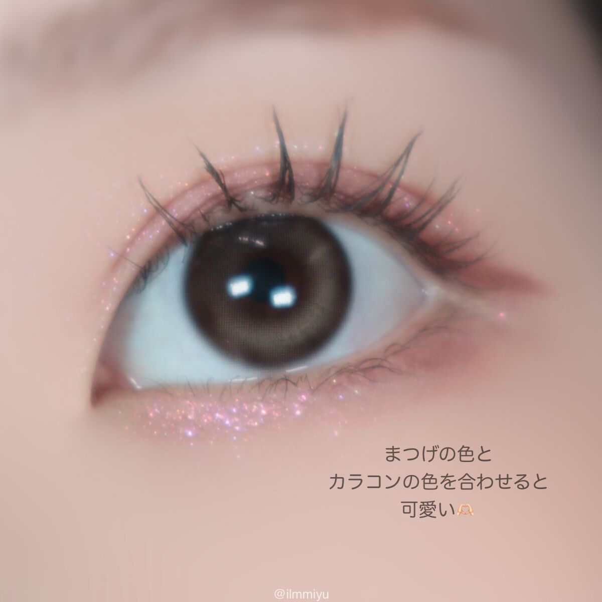 One & Only Kristin/Hapa kristin/カラーコンタクトレンズを使ったクチコミ（3枚目）