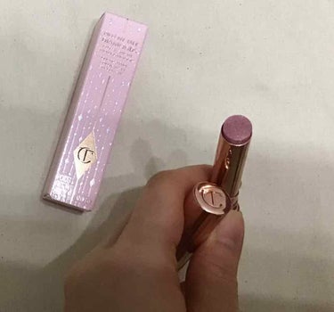 Charlotte Tilbury ピロートーク ダイヤモンド ラッキーダイヤモンド リップスティックのクチコミ「あるYouTuberさんの動画で気になっていたCharlotte Tilburyのコスメを初め.....」（2枚目）