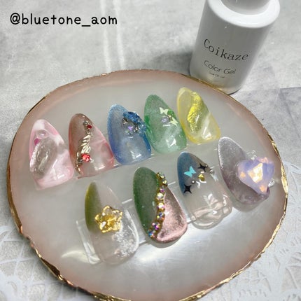 ジェルネイル(ライト対応)/セリア/ジェルネイルを使ったクチコミ(8枚目)