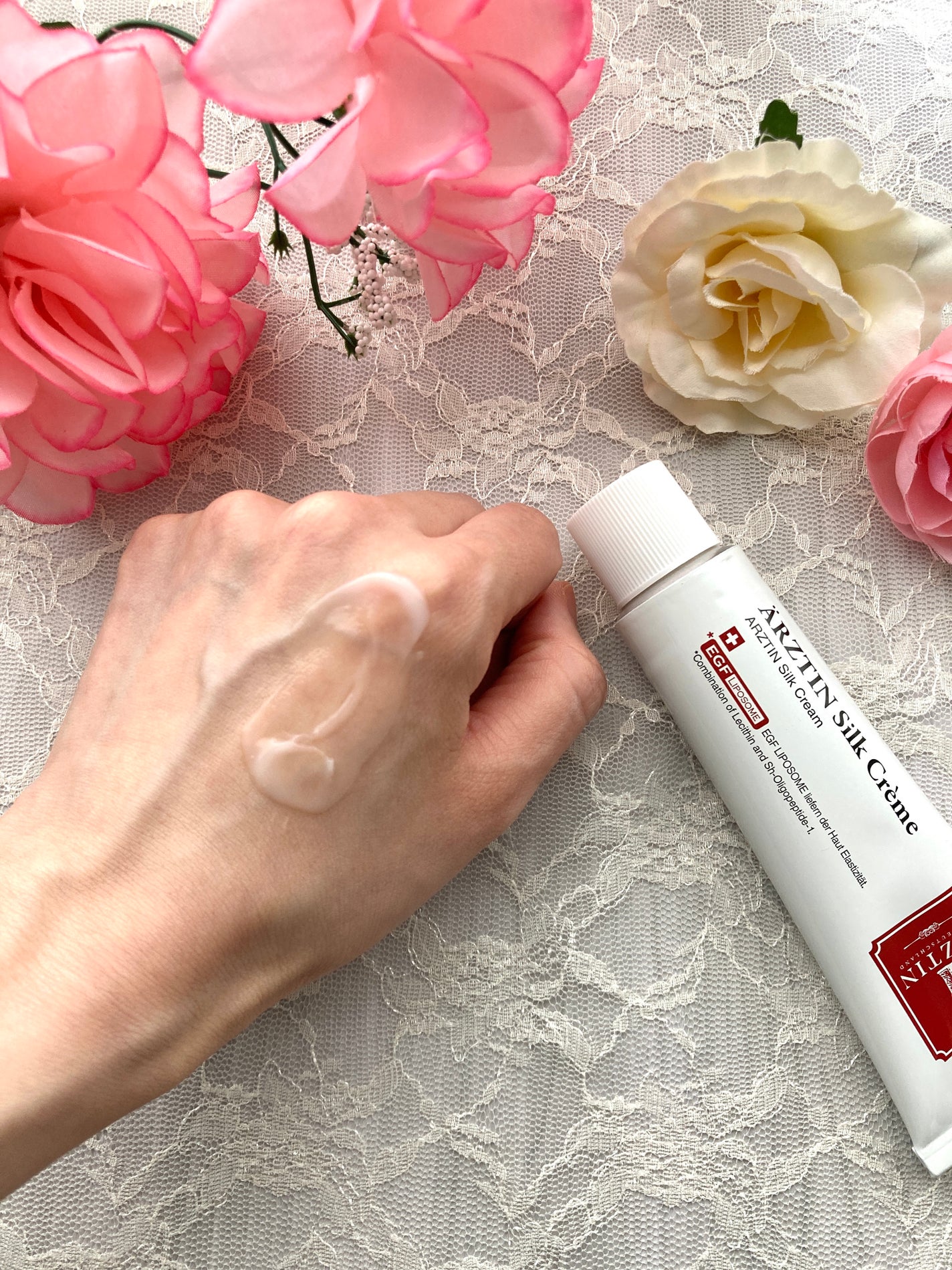 シルククリーム/エルツティン/美容液を使ったクチコミ(3枚目)