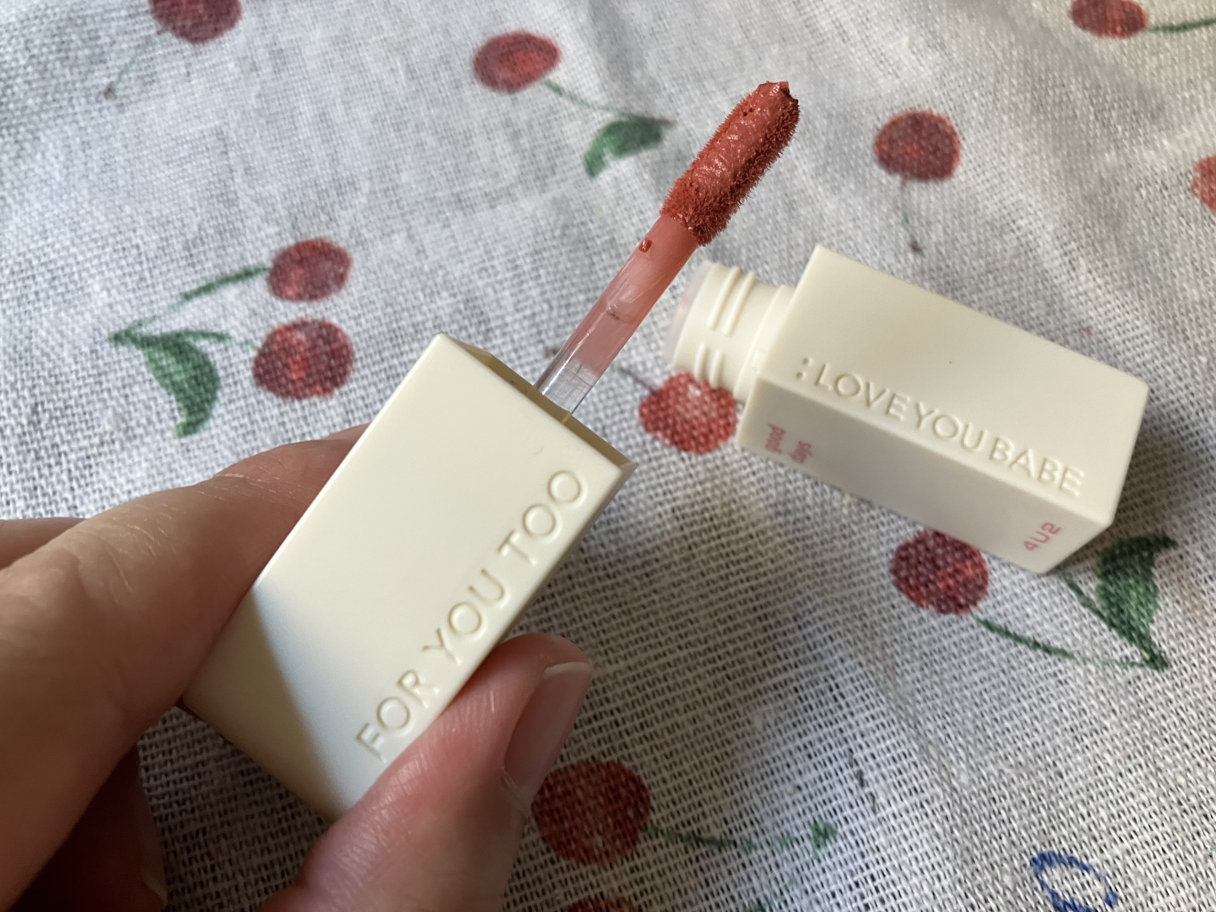 ラブユーベイブ｜4U2の口コミ - タイコスメの4U2 ふわふわのマット質感