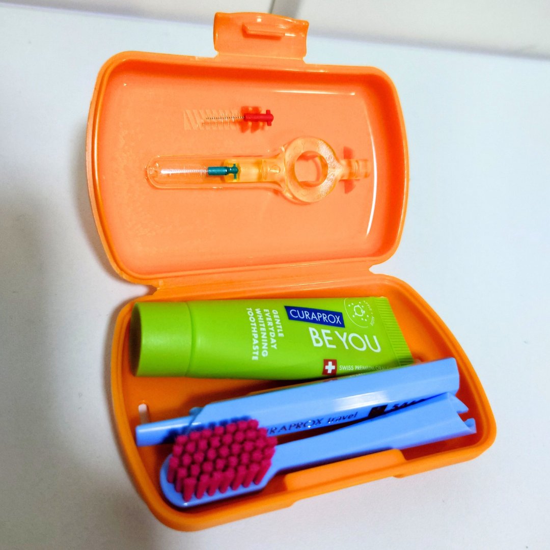 トラベルセット　クラプロックスビーユー/CURAPROX/歯ブラシを使ったクチコミ（2枚目）
