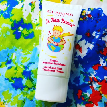 ハンド／ネイル トリートメント クリーム 30g (星の王子さま 限定コレクション)/CLARINS/ハンドクリームを使ったクチコミ（1枚目）