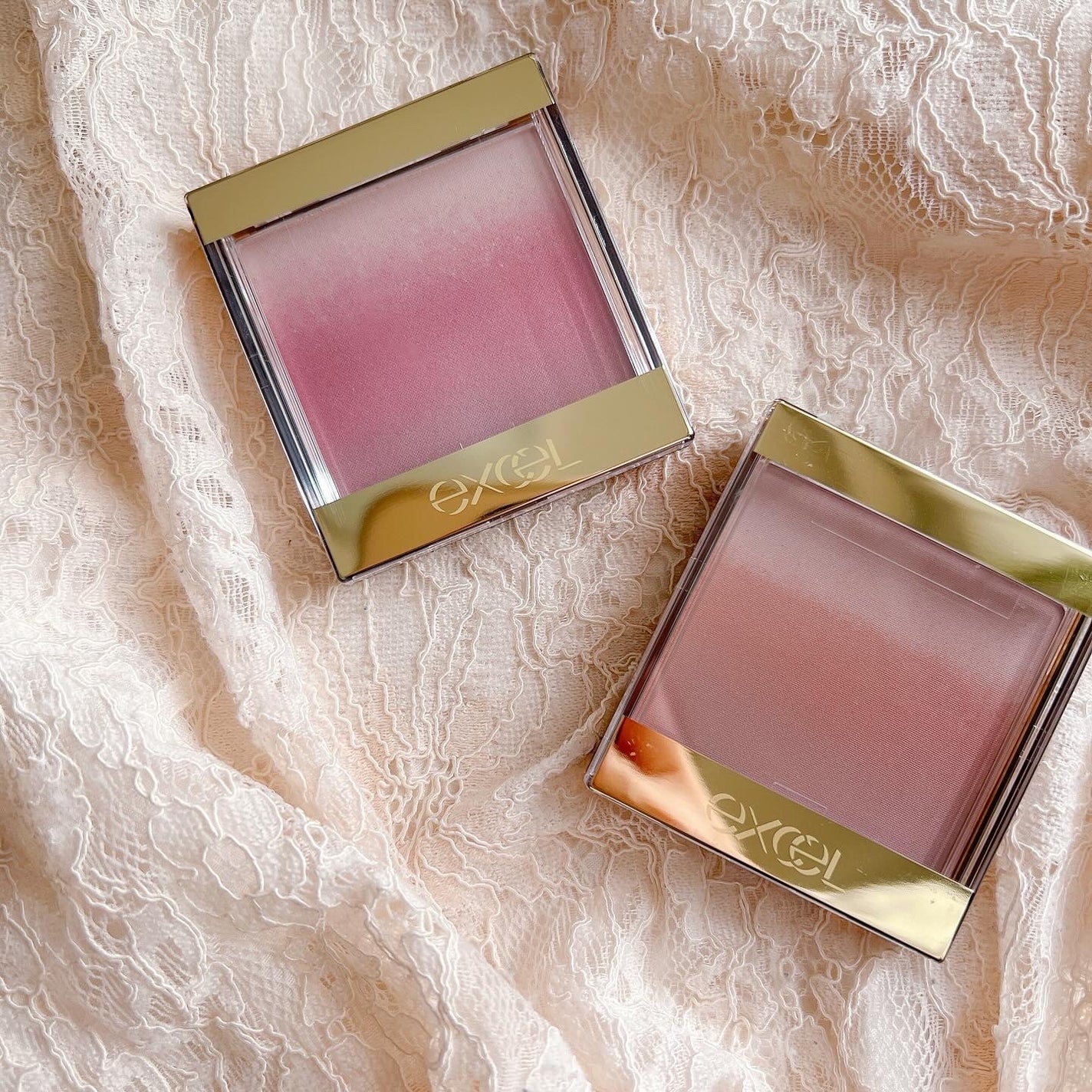 オーラティック ブラッシュ/excel/パウダーチークを使ったクチコミ(2枚目)