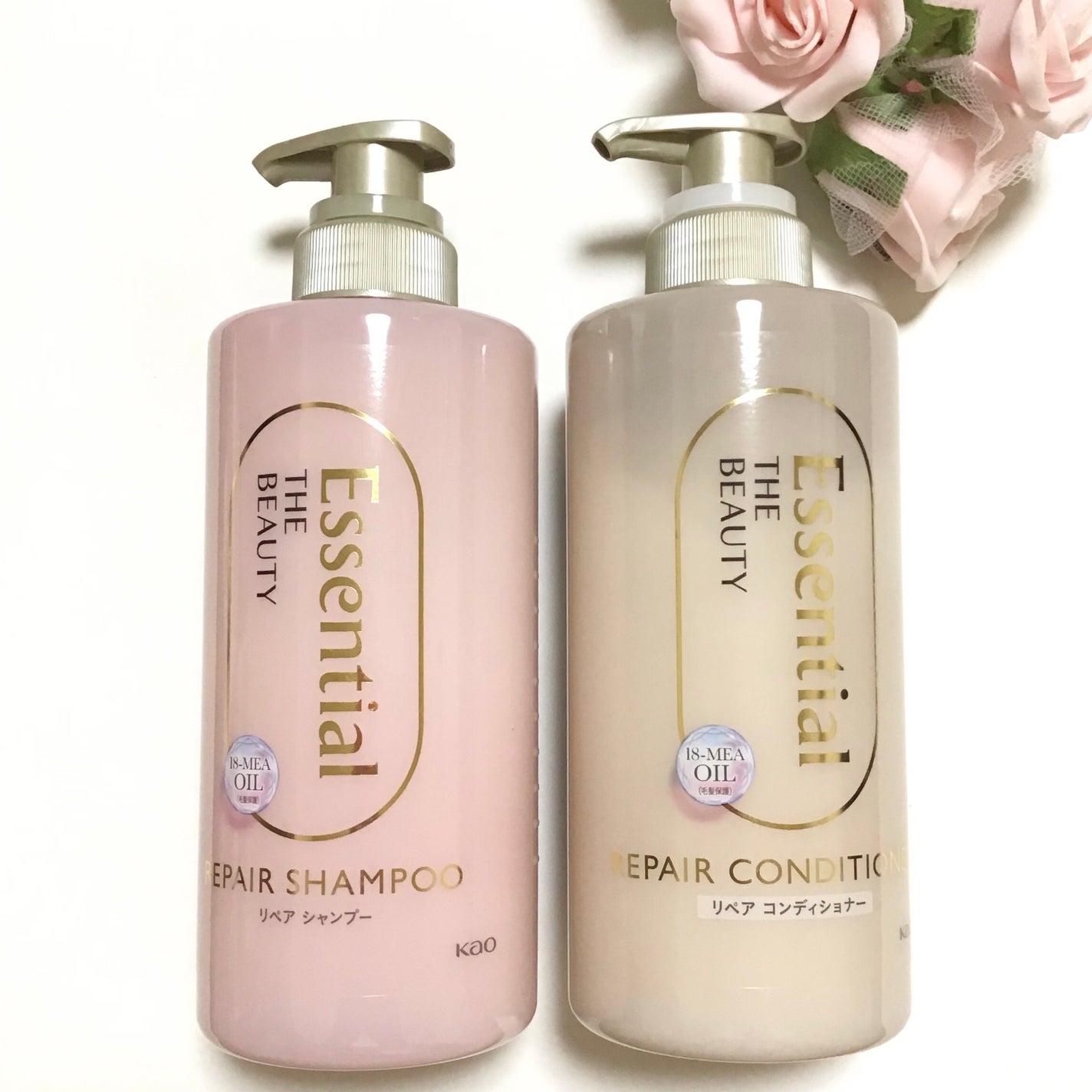 ザビューティ リペアシャンプー・コンディショナー/エッセンシャル/市販シャンプーを使ったクチコミ(1枚目)