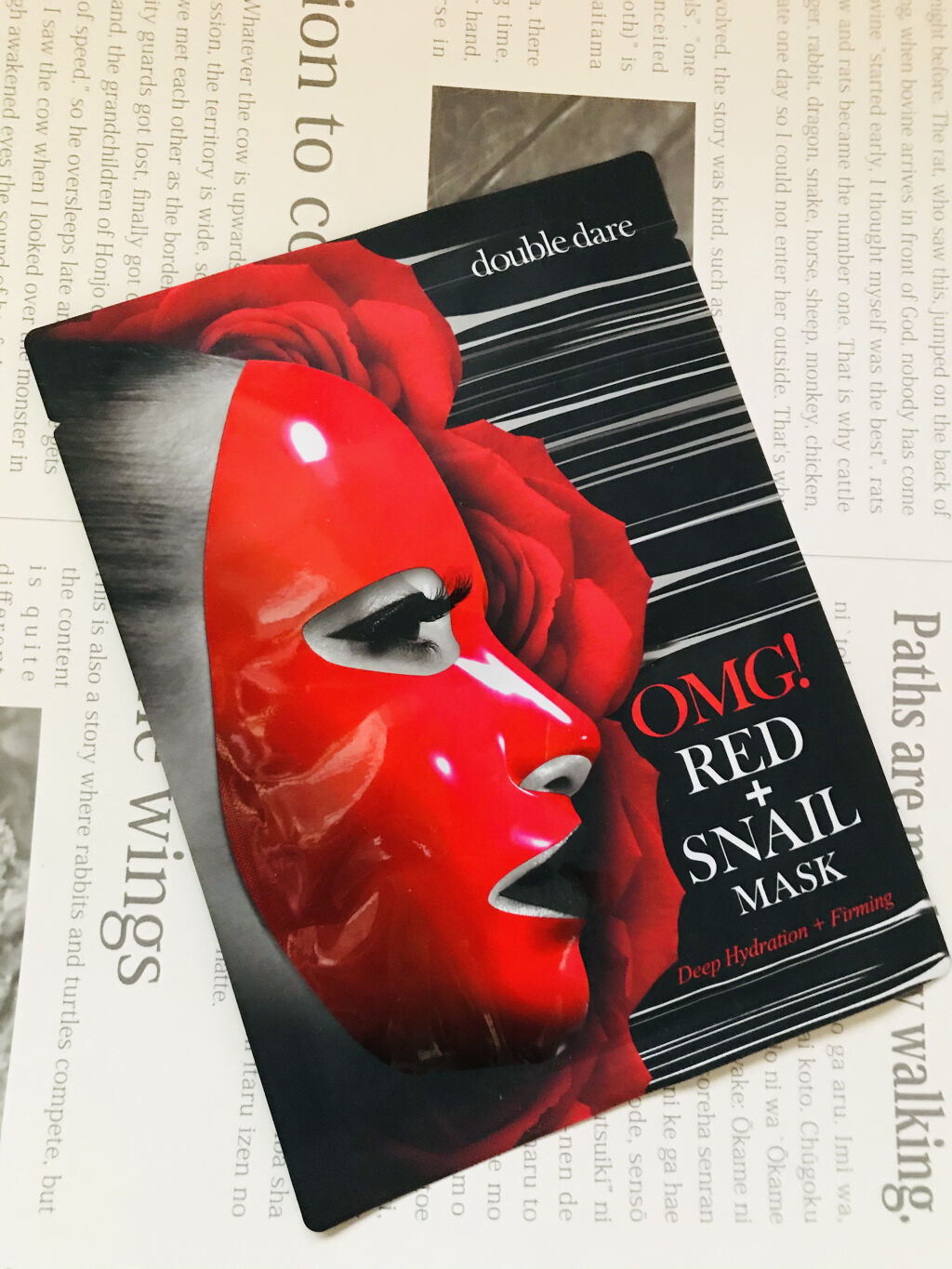 OMG! Love Gift Set (Red Snail Mask )/double dare/その他キットセットを使ったクチコミ（1枚目）